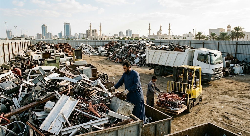 مستودعات سكراب الحديد جدة